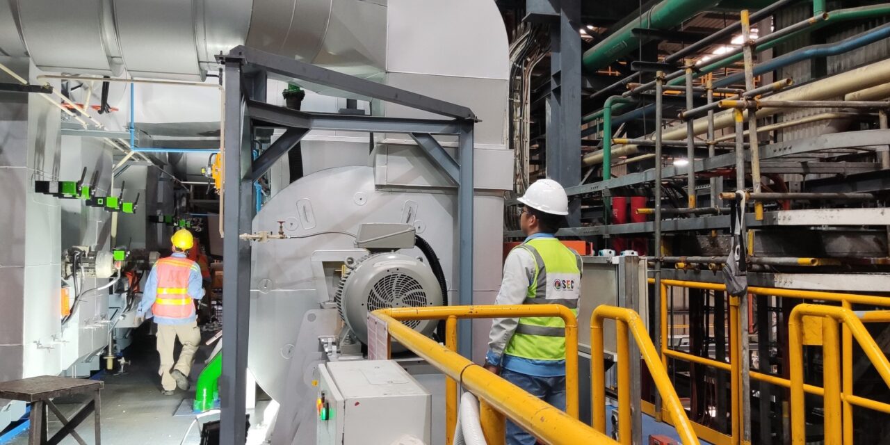 ESEC implemented Project “Supply, install and upgrade the automatic electrical system” for NS BlueScope Vietnam