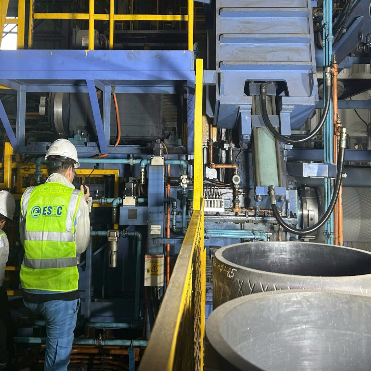 ESEC upgrades the entire VFD system of the steel galvanizing line for NS BlueScope Vietnam